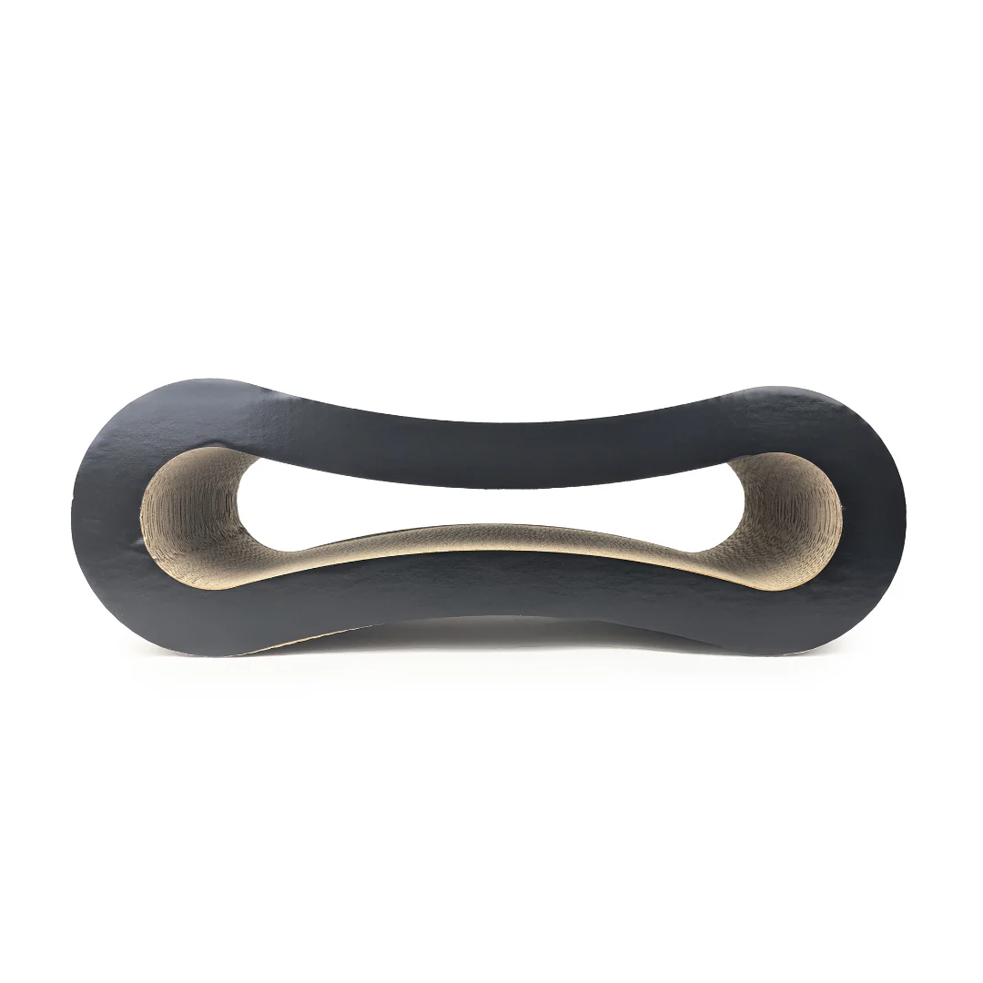 Pounce and Play Playful Pedicure Infinity Cat Cardboard Scratcher - Image 3