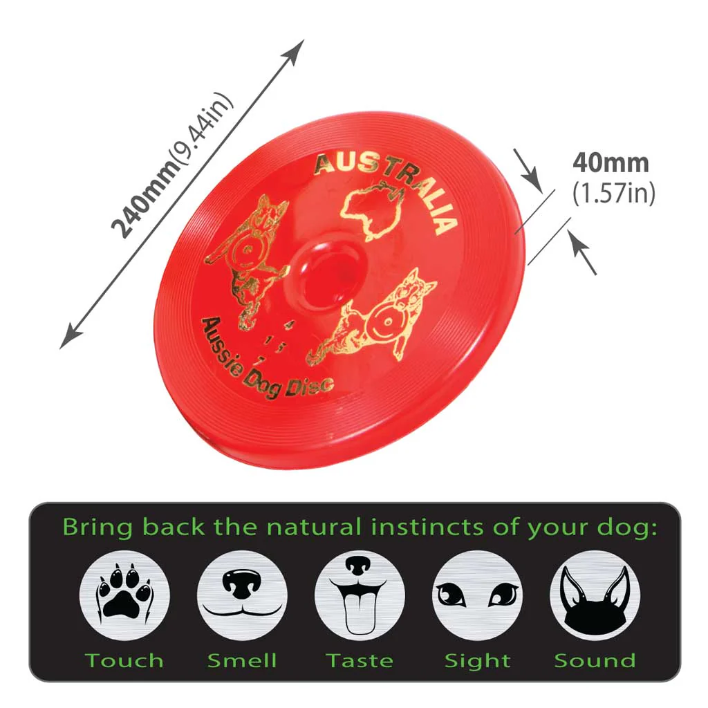Aussie Dog Disc Red - Image 3