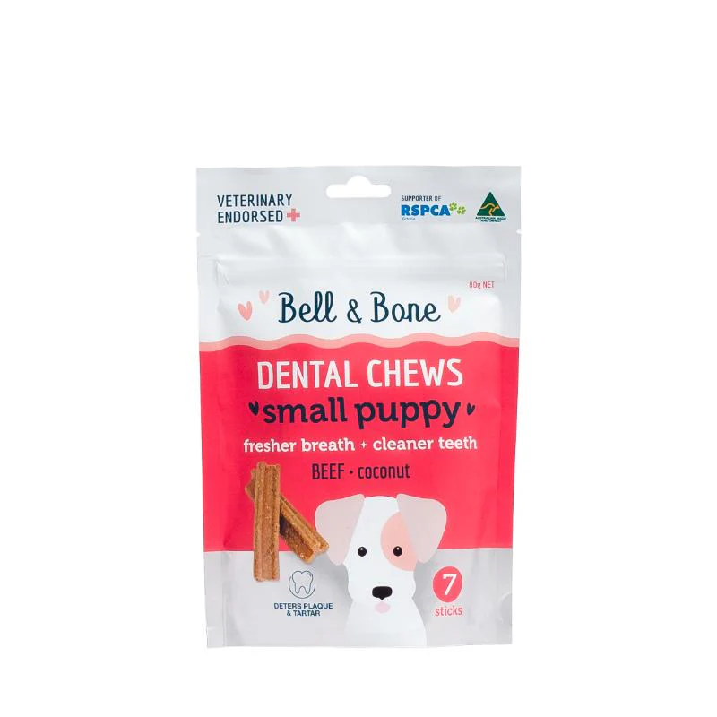 Bell & Bone Puppy Beef Dental Chews - Image 2