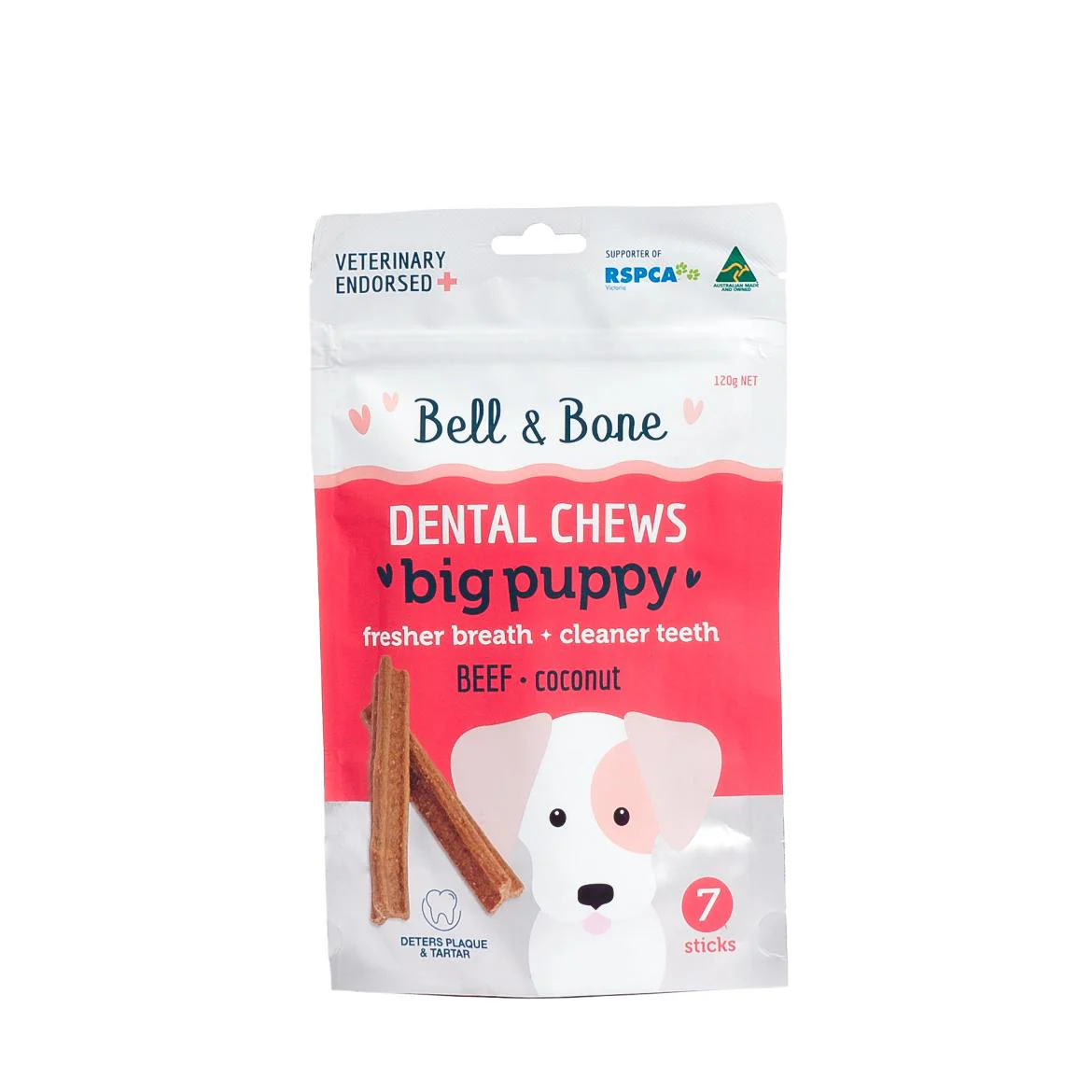 Bell & Bone Puppy Beef Dental Chews - Image 3