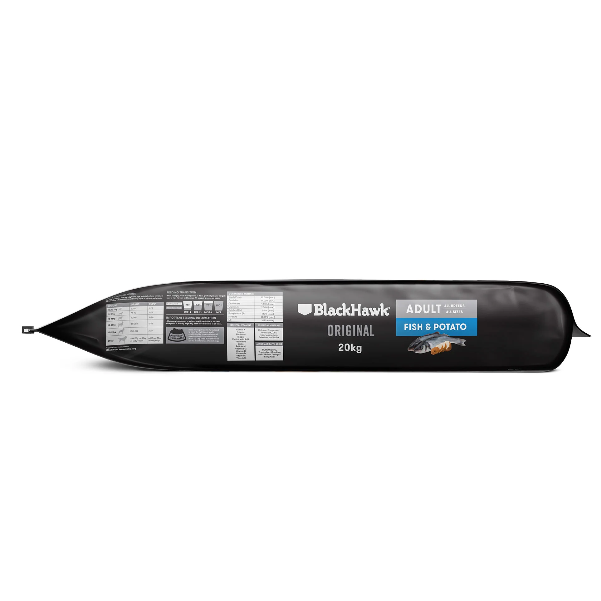 Black Hawk Adult Dog Original Fish & Potato - Image 3