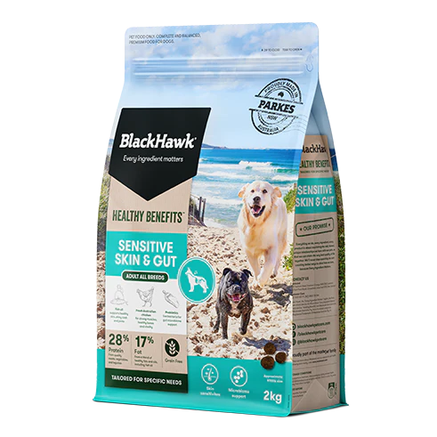 Black Hawk Health Benefits Adult Dog Skin & Gut