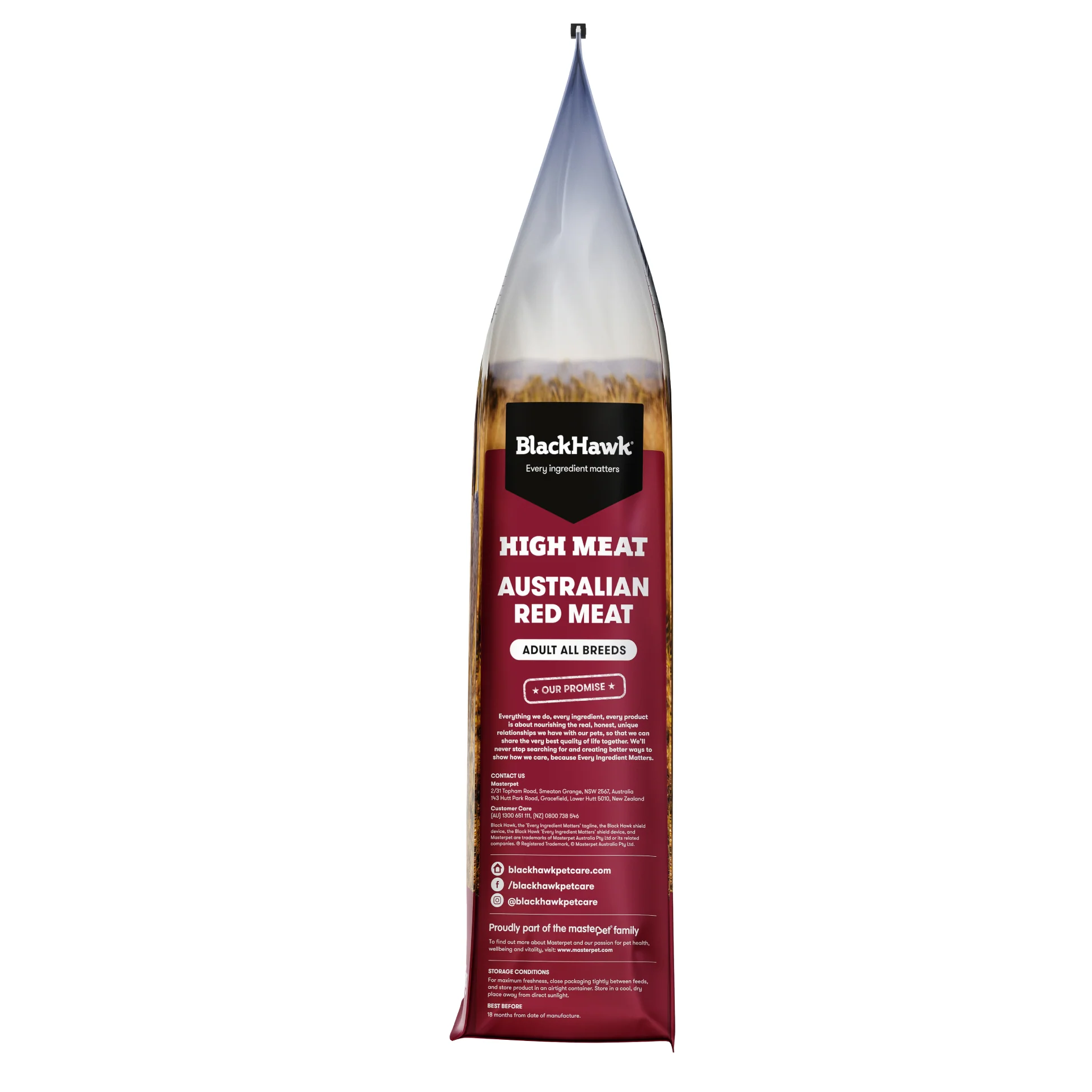 Black Hawk High Meat Adult Dog Food - Australian Red Meat - Image 4