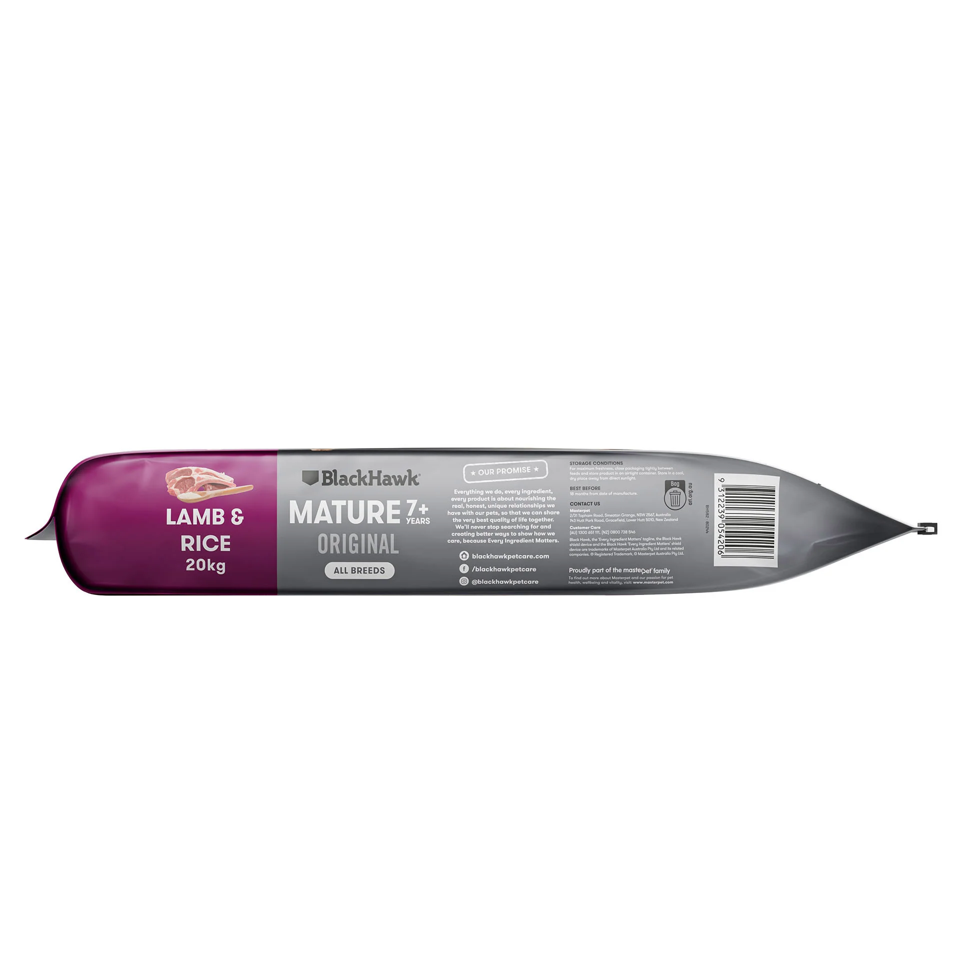 Black Hawk Original Mature Dog 7+ Lamb & Rice - Image 4