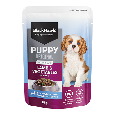 Black Hawk Puppy Lamb & Vegetables in Broth