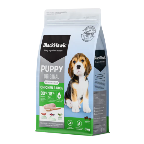 Black Hawk Puppy Medium Breed Chicken/Rice