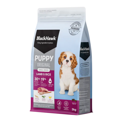 Black Hawk Puppy Small Breed Lamb/Rice