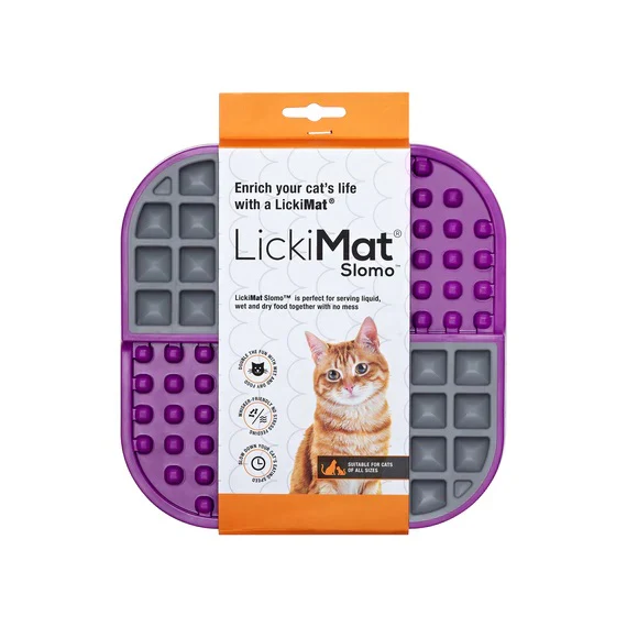 LickiMat Slomo Wet & Dry Double Slow Feeder for Cats - Image 4