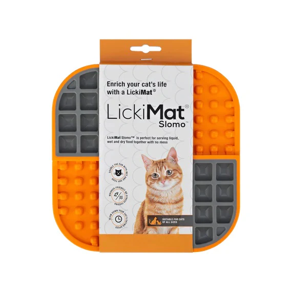 LickiMat Slomo Wet & Dry Double Slow Feeder for Cats - Image 8