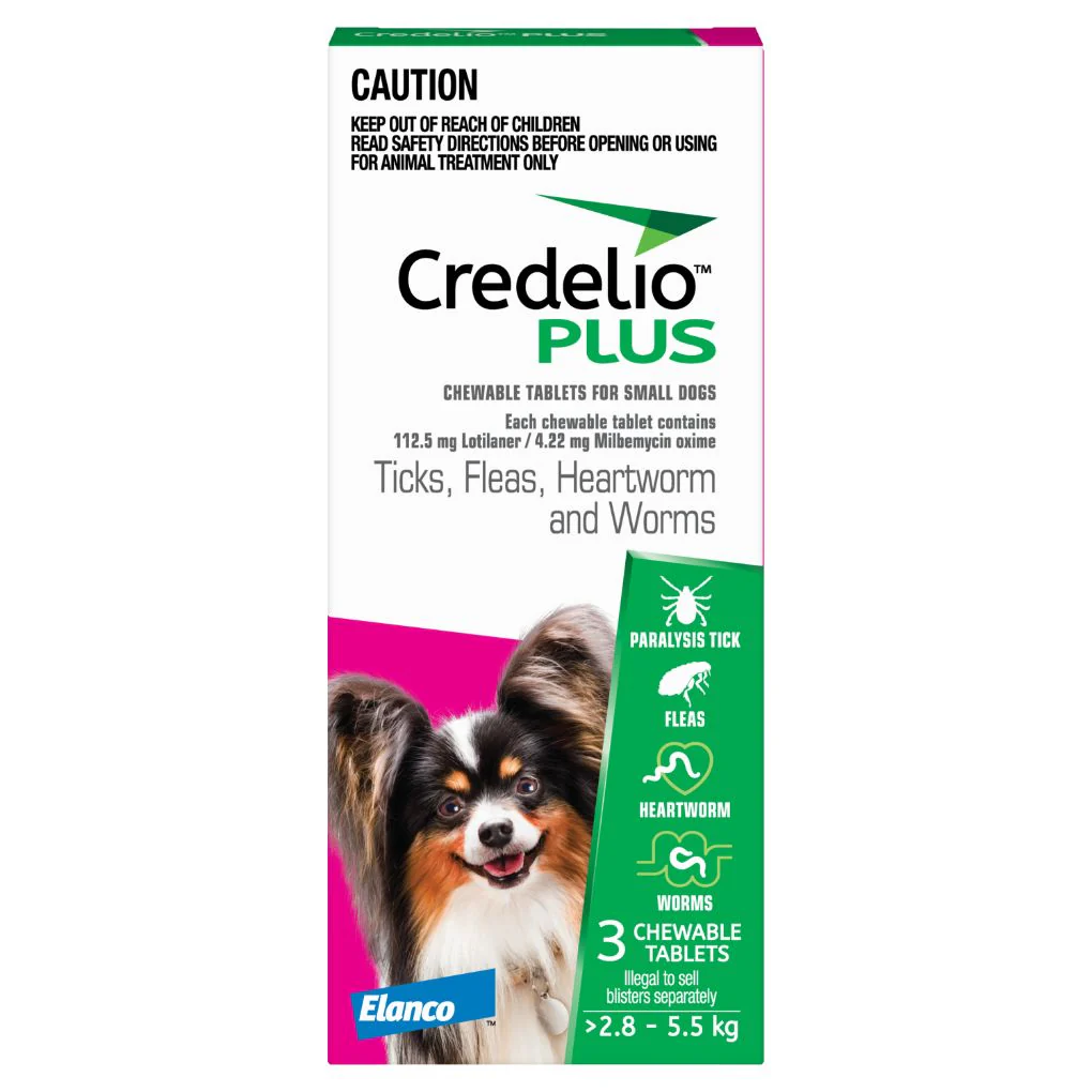 Credelio Plus Small 2.8-5.5kg Pink - Image 8