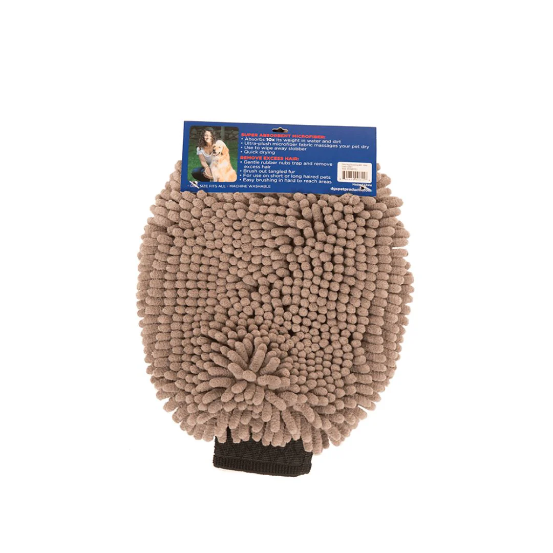 Dgs Dirty Dog Grooming Mitt Grey - Image 2