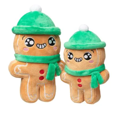 FuzzYard Christmas Dog Toy - Holly Jolly Chillybread - Image 3