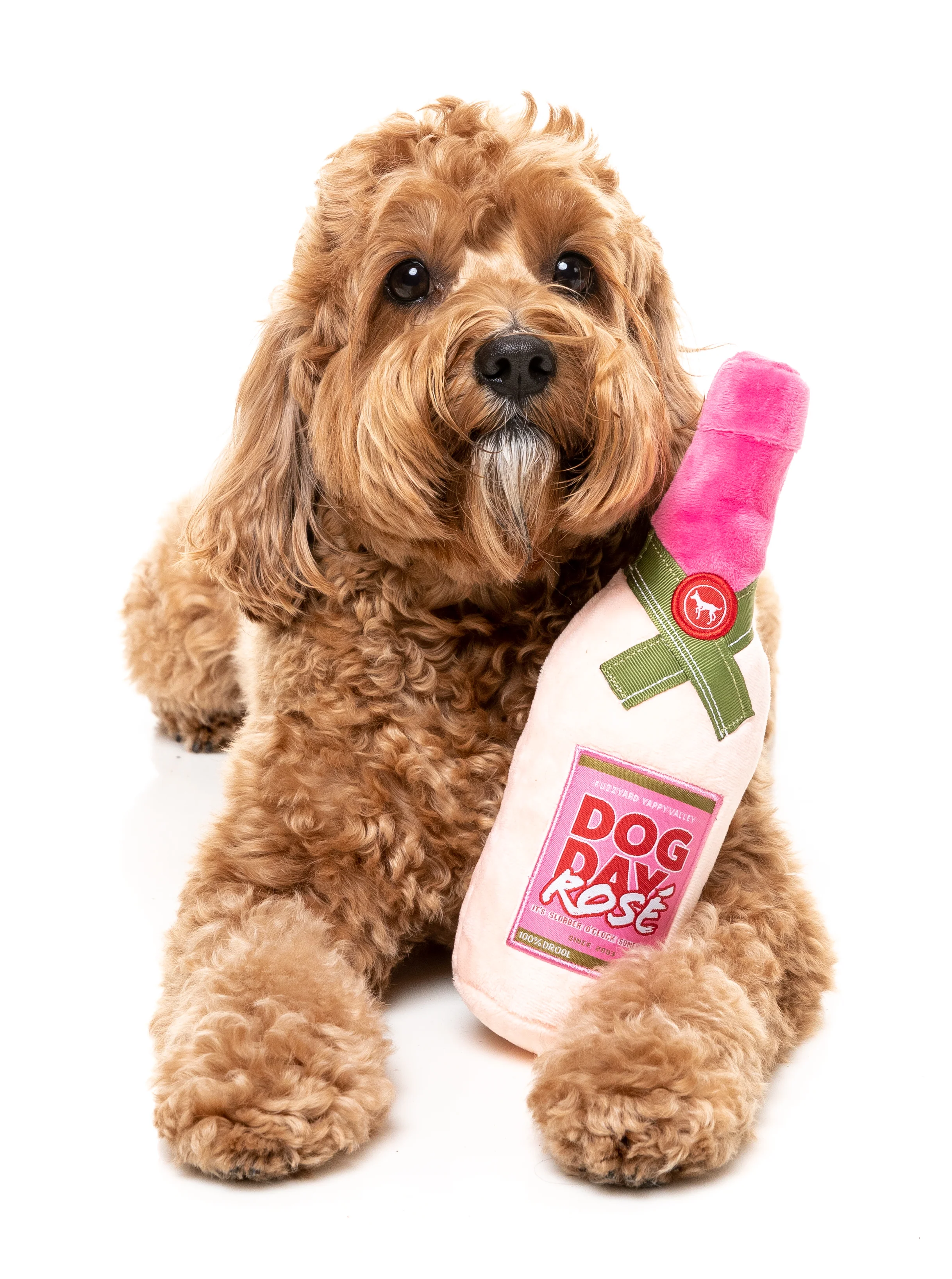 FuzzYard Dog Toy - Dog Day Rosé - Image 2