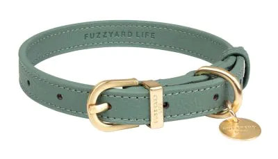 FuzzYard Life Atelier Dog Collar - Myrtle Green - Image 6