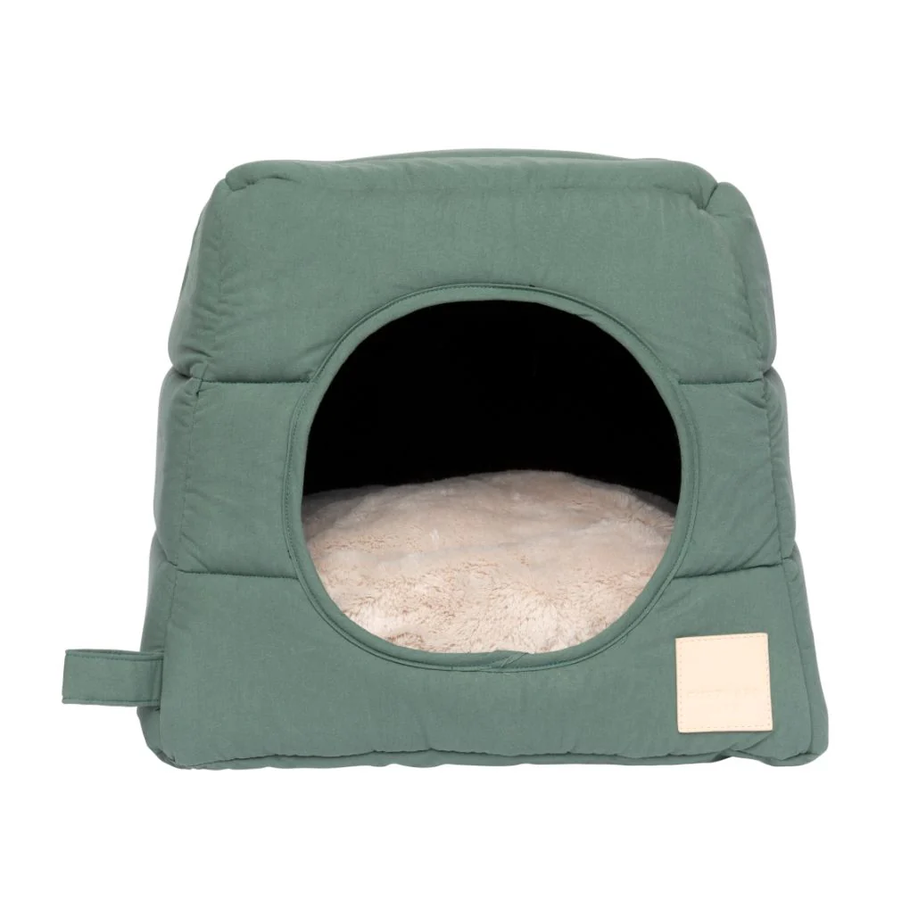 Fuzzyard Life Cat Cubby Myrtle Green - Image 2