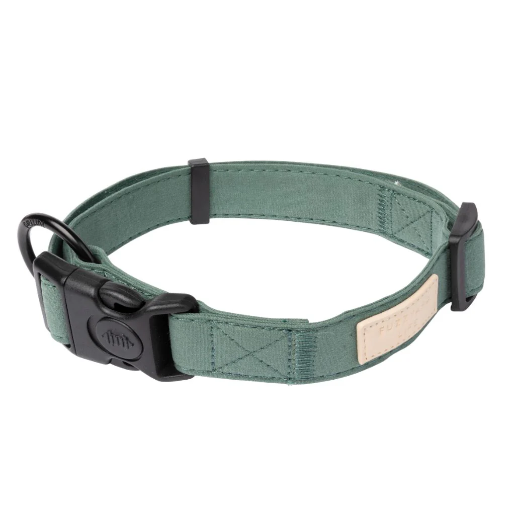 Fuzzyard Life Dog Collar Myrtle Green - Image 3