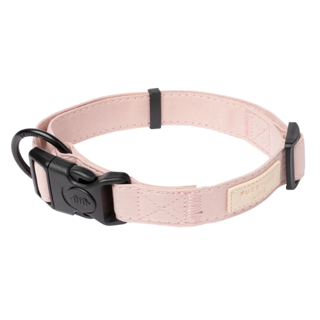 Fuzzyard Life Dog Collar Soft Blush - Image 3