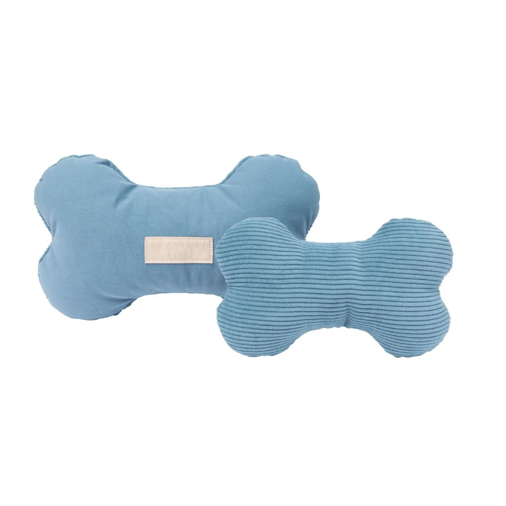 Fuzzyard Life Dog Toy Bone French Blue - Image 3