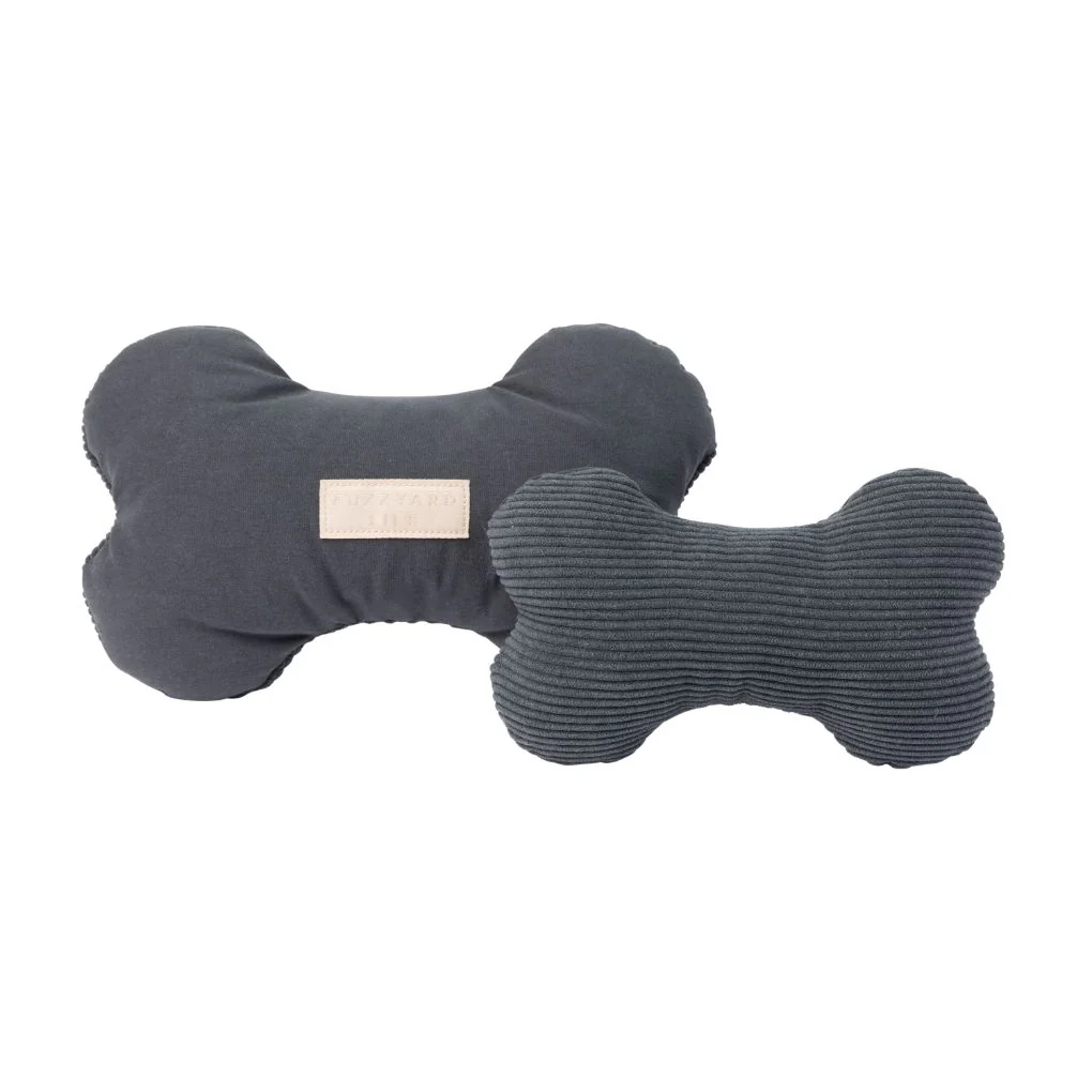 Fuzzyard Life Dog Toy Bone Slate Grey - Image 3