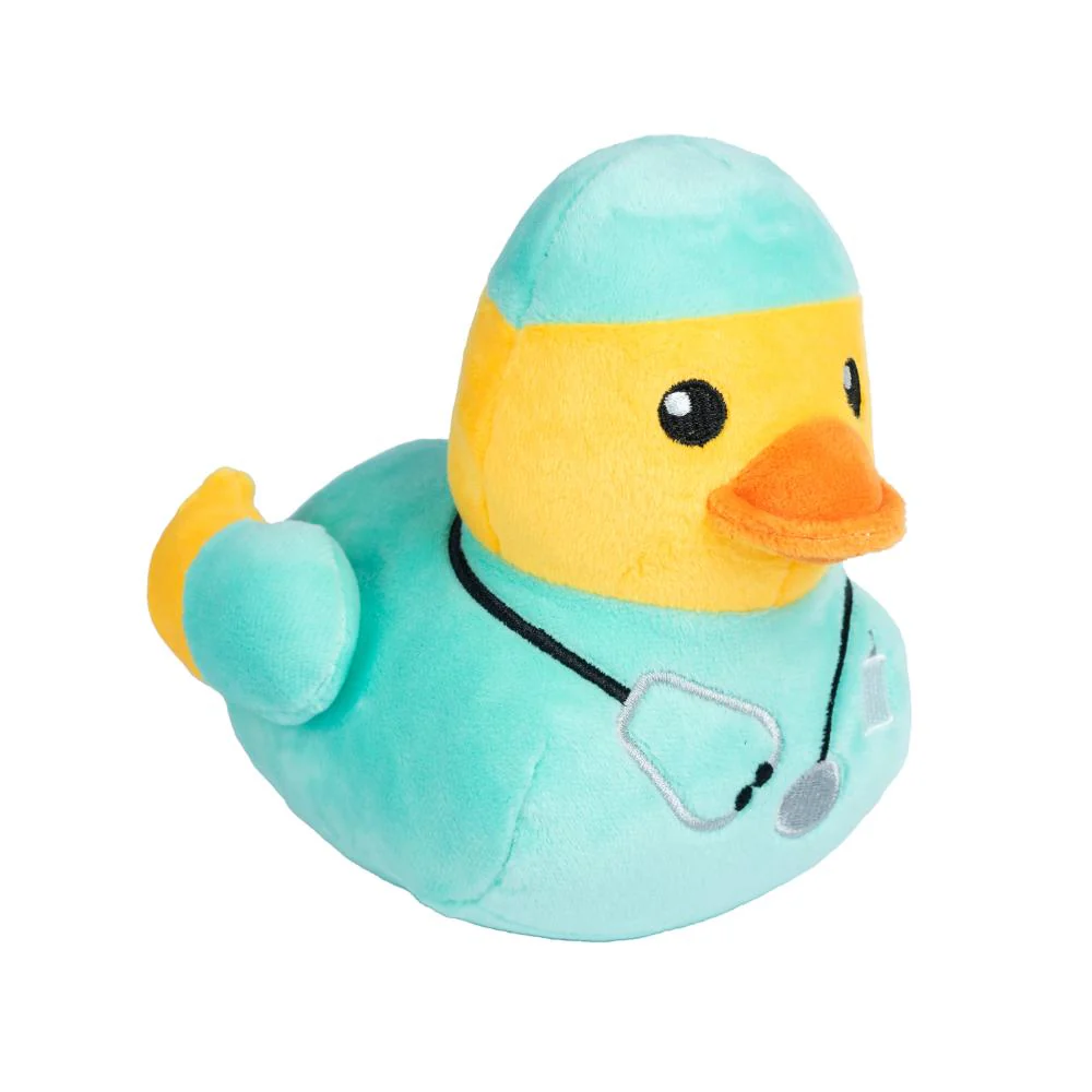 Fuzzyard Plush Dog Toy Ducktor - Image 3