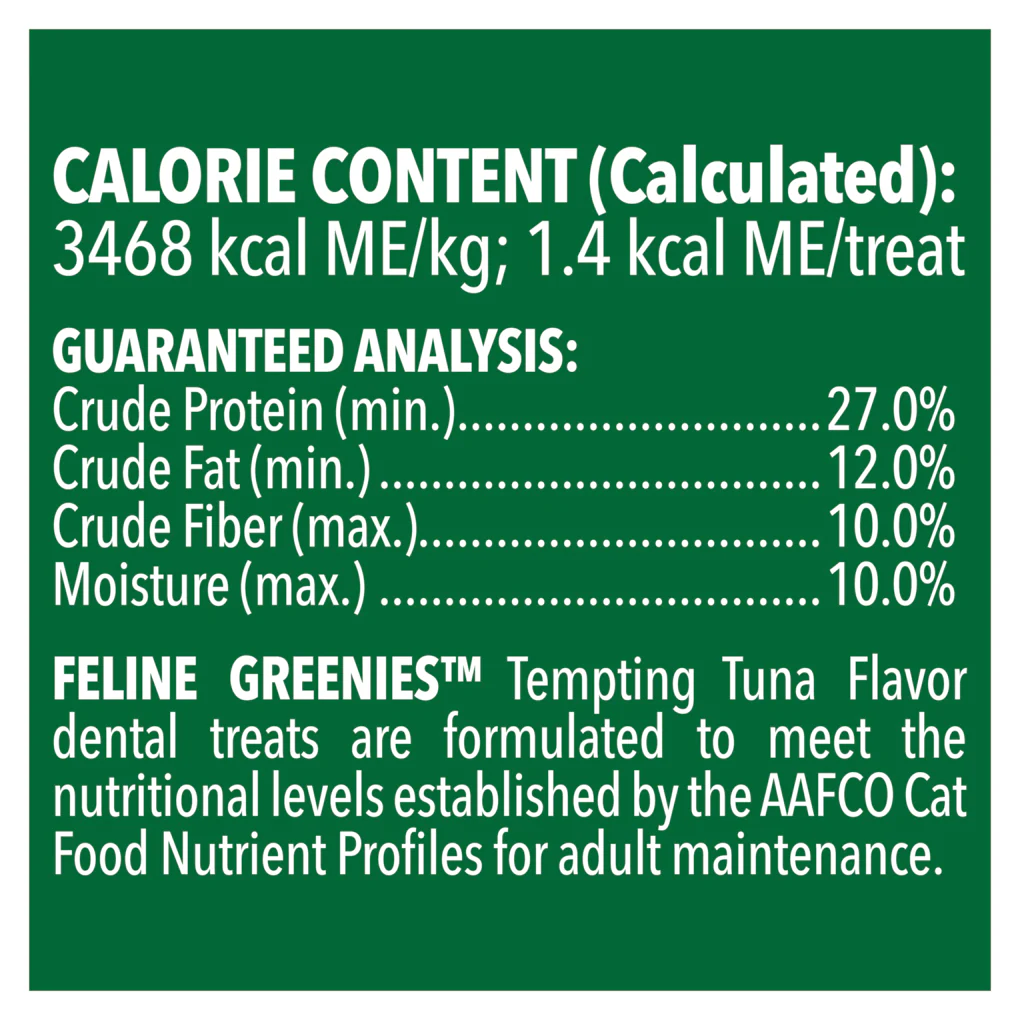 Greenies Dental Cat Treat Tempting Tuna 60g - Image 6