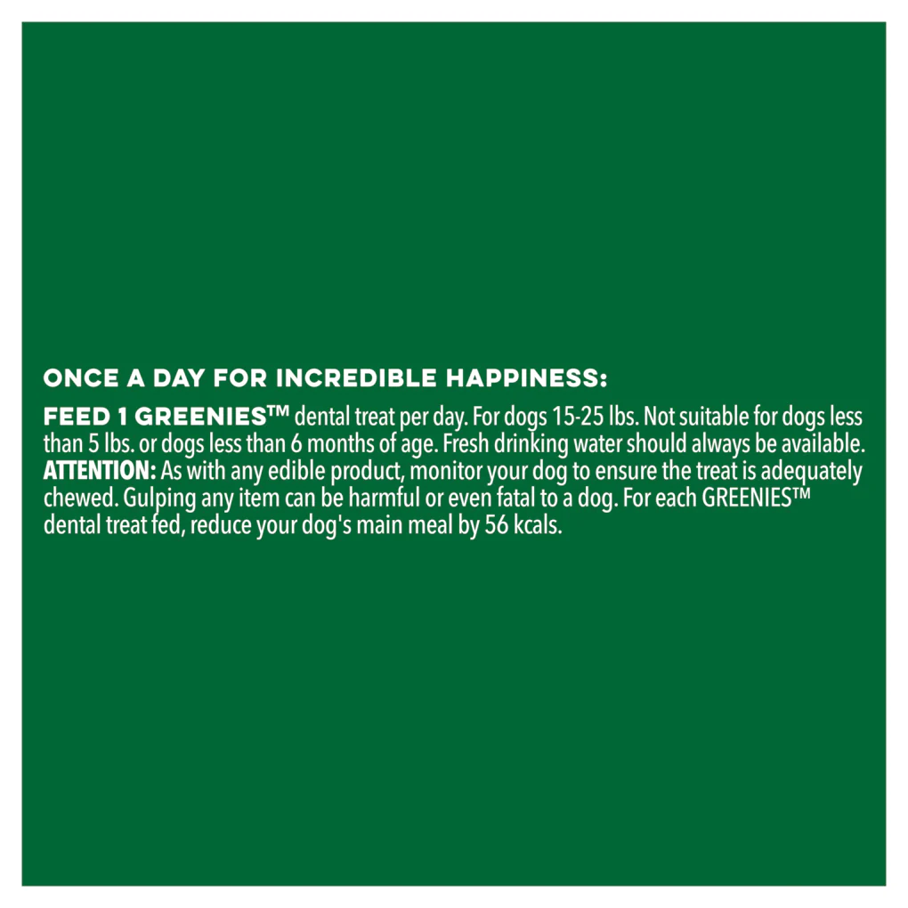 Greenies Dental Chew Original Petite 340g - Image 4