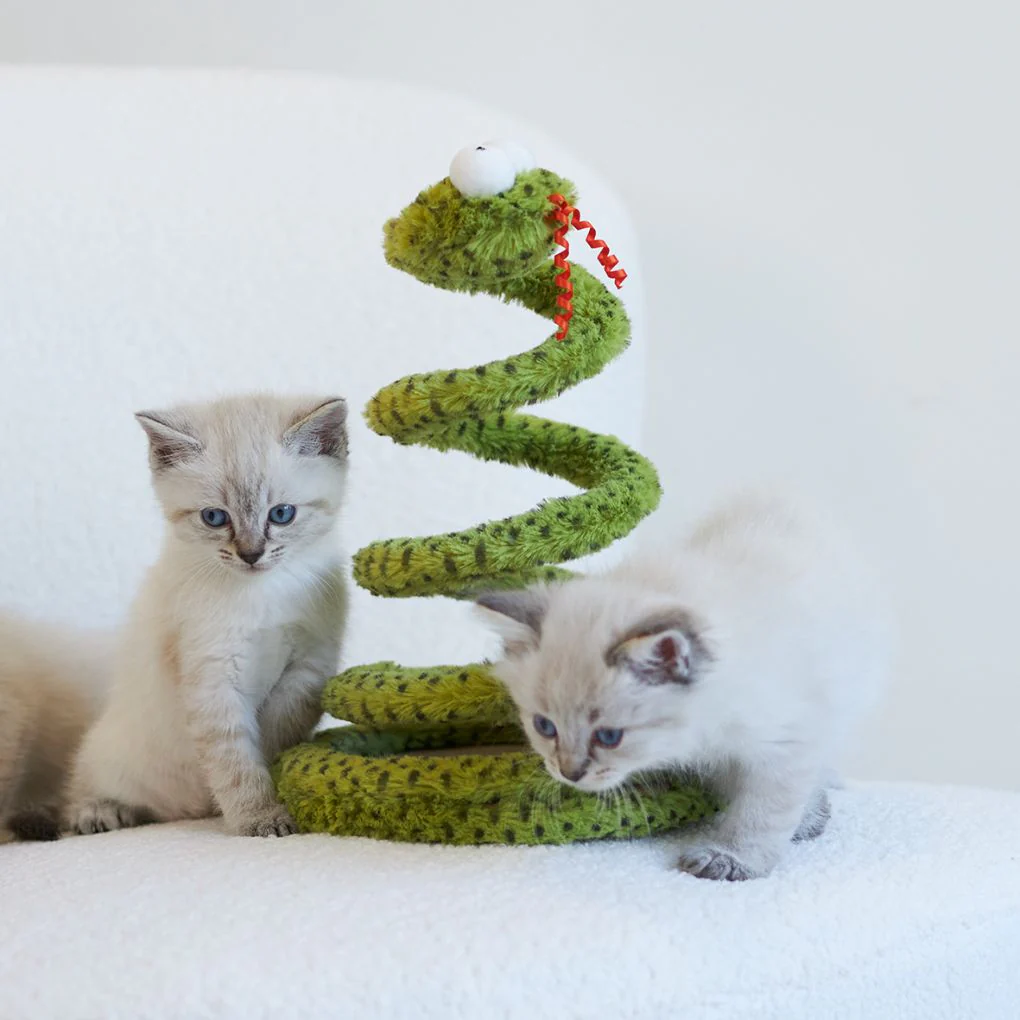 Kazoo Springy Snake Cat Toy - Image 3