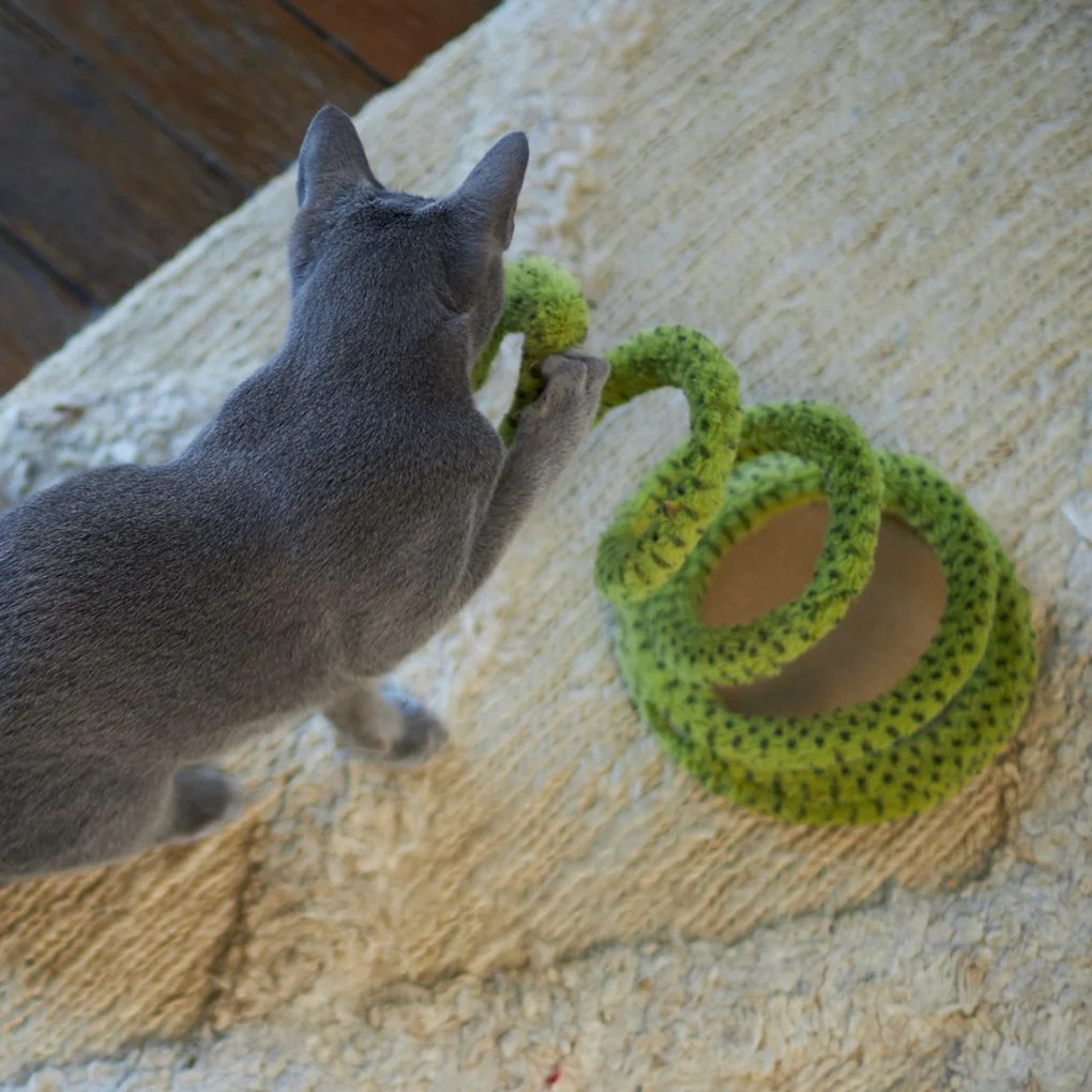 Kazoo Springy Snake Cat Toy - Image 4