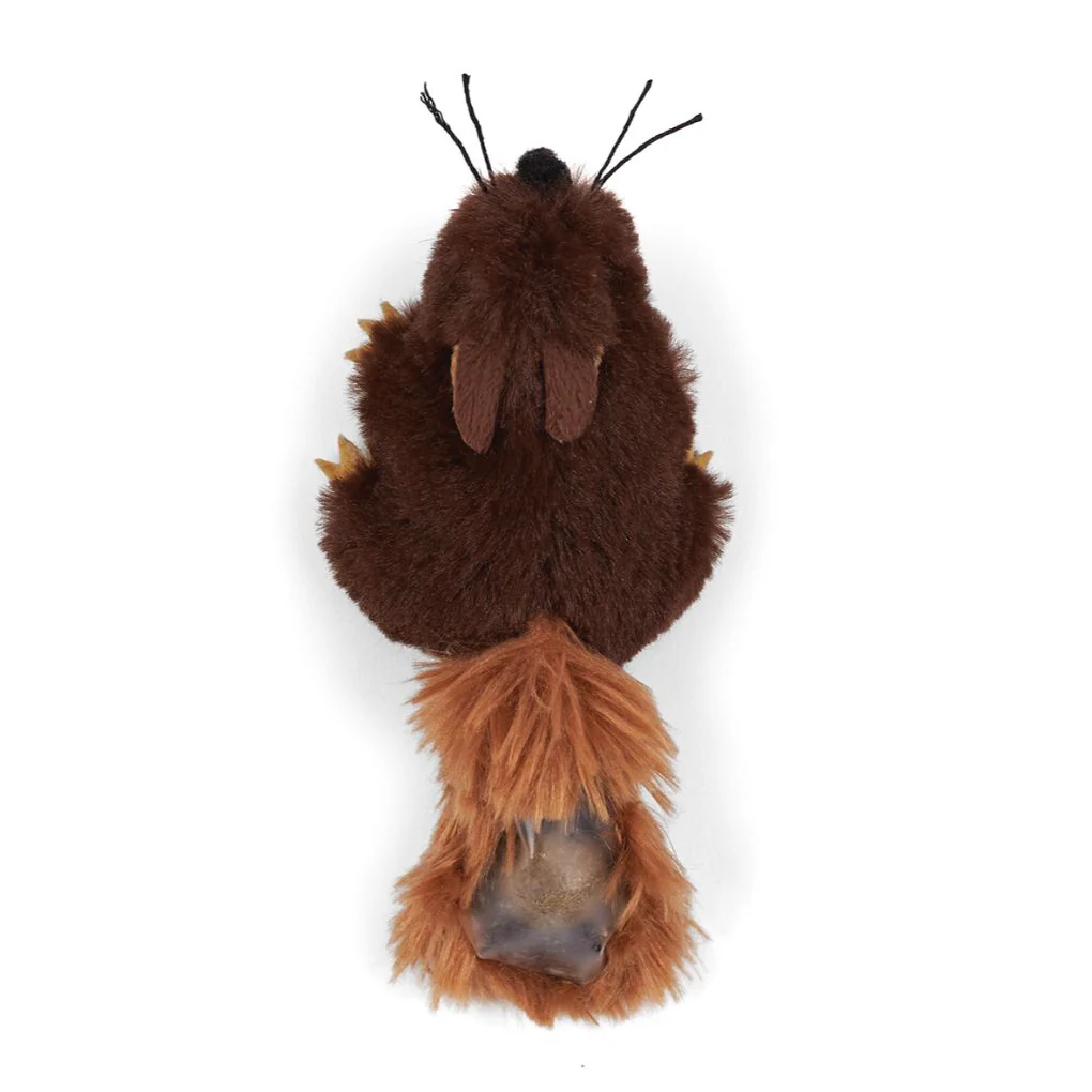 Kazoo Squishy Squirrel Cat Toy - Image 5