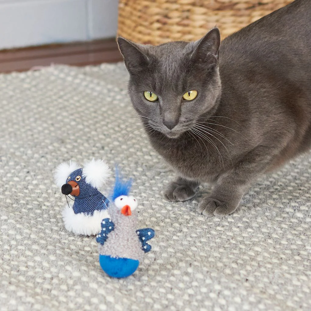 Kazoo Wobble Duck Cat Toy - Image 2