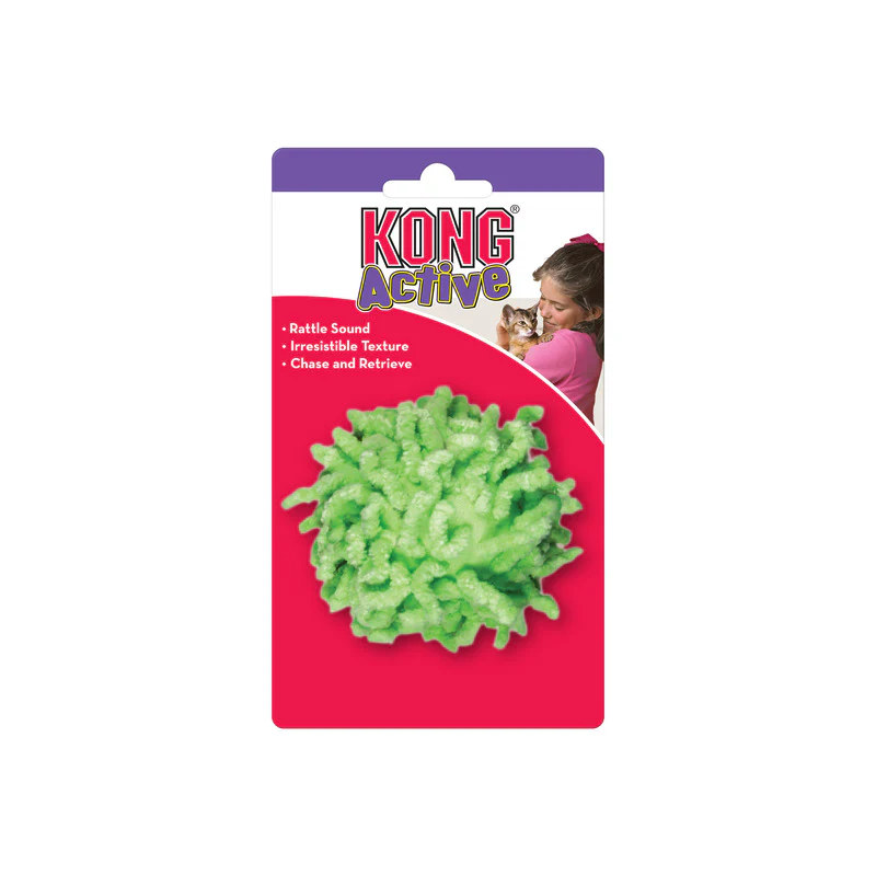 KONG Active Moppy Ball Cat Toy