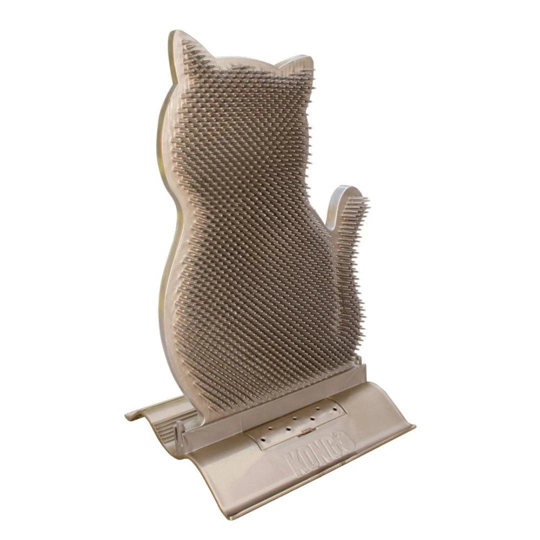 KONG Connects Kitty Comber Door Stop Cat Groomer - Image 3