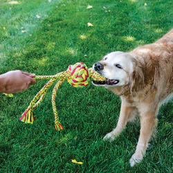 KONG Wubba Weaves w/Rope Assorted - Image 2