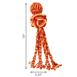 KONG Wubba Weaves w/Rope Assorted - Image 4