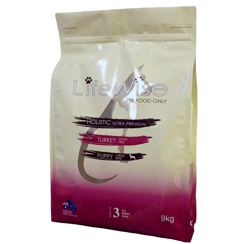 Lifewise Stage 3 Turkey and Vegetables Grain Free Large Bites Puppy Food - Image 2