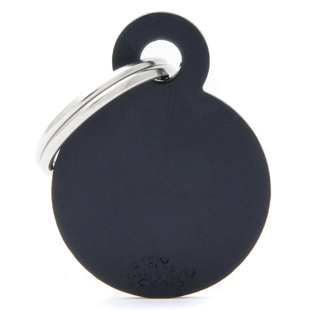 My Family Basic Circle Black