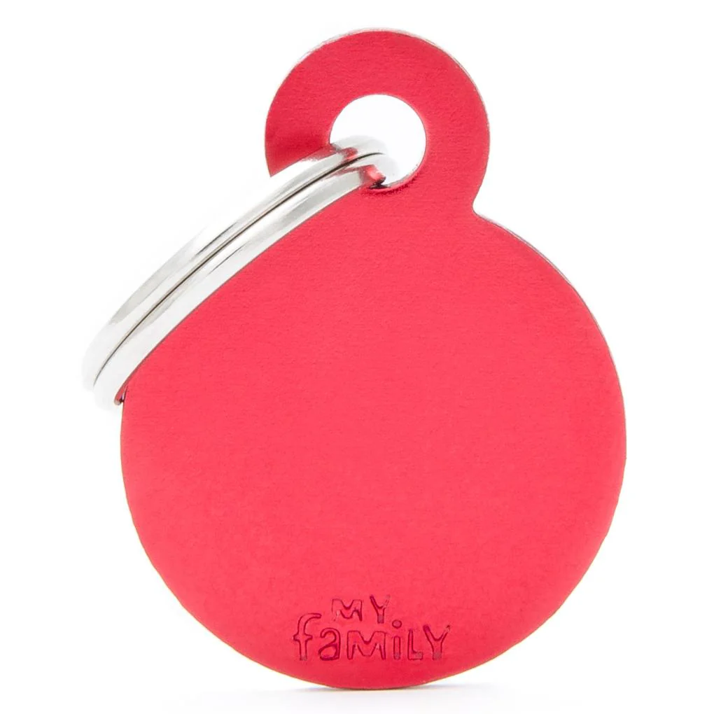 My Family Basic Circle Red