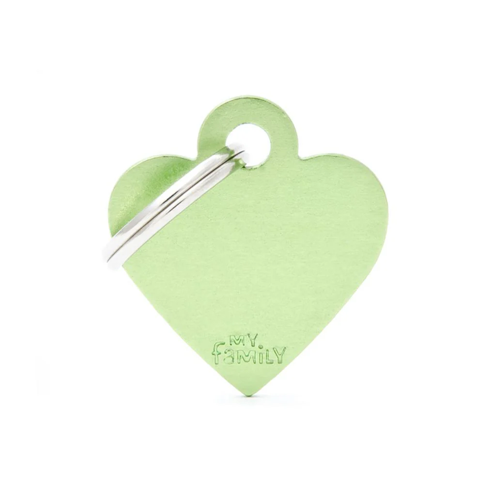 My Family Basic Heart Lime