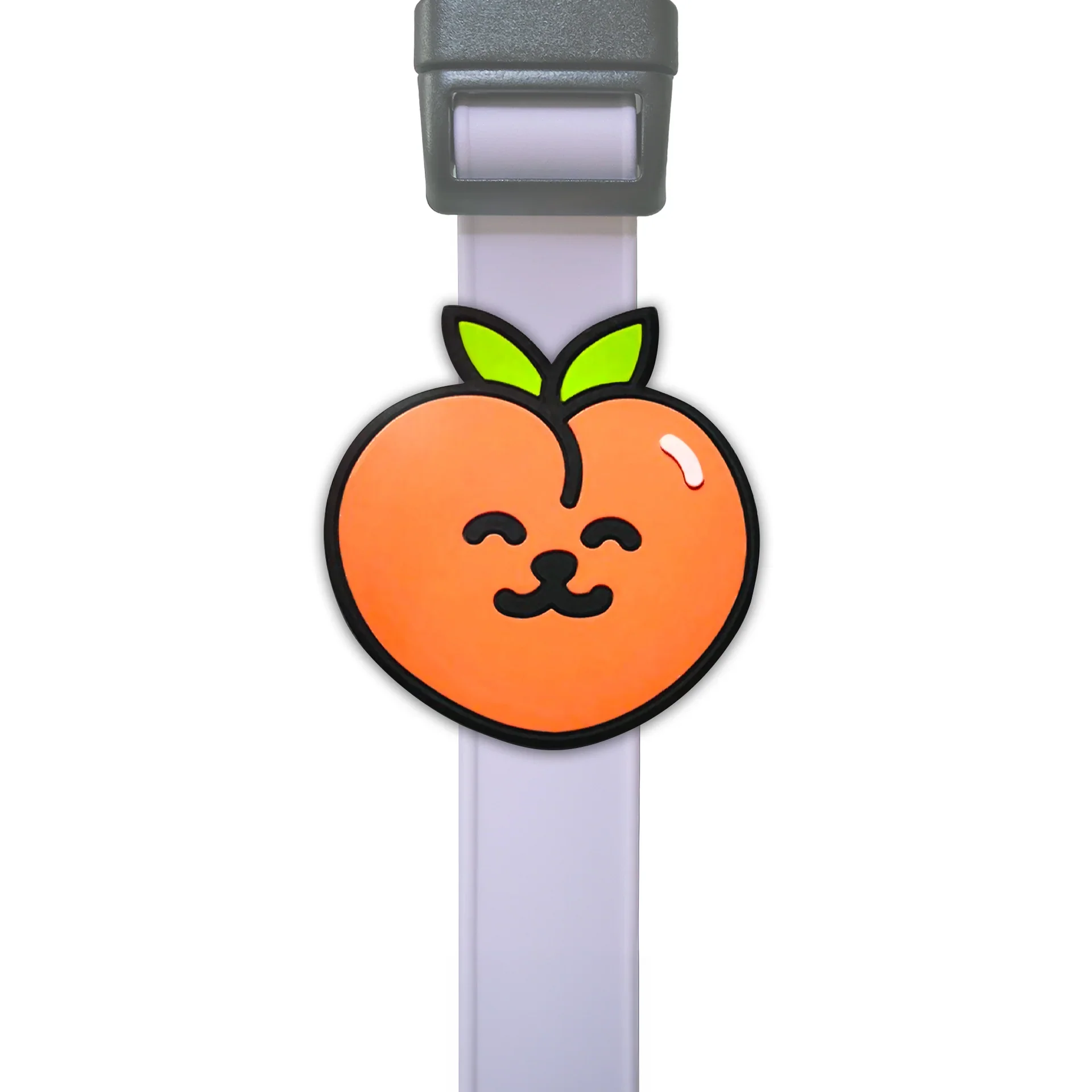 Peach Jiby Dog Charm