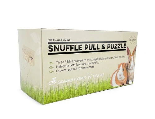 Pipsqueak Small Animal Snuffle Pull & Puzzle Toy - Image 2
