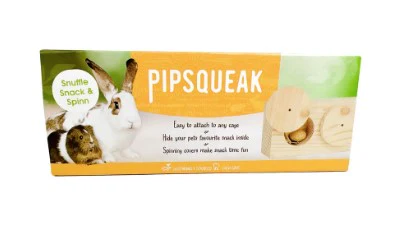 Pipsqueak Small Animal Snuffle Snack & Spin Toy - Image 2