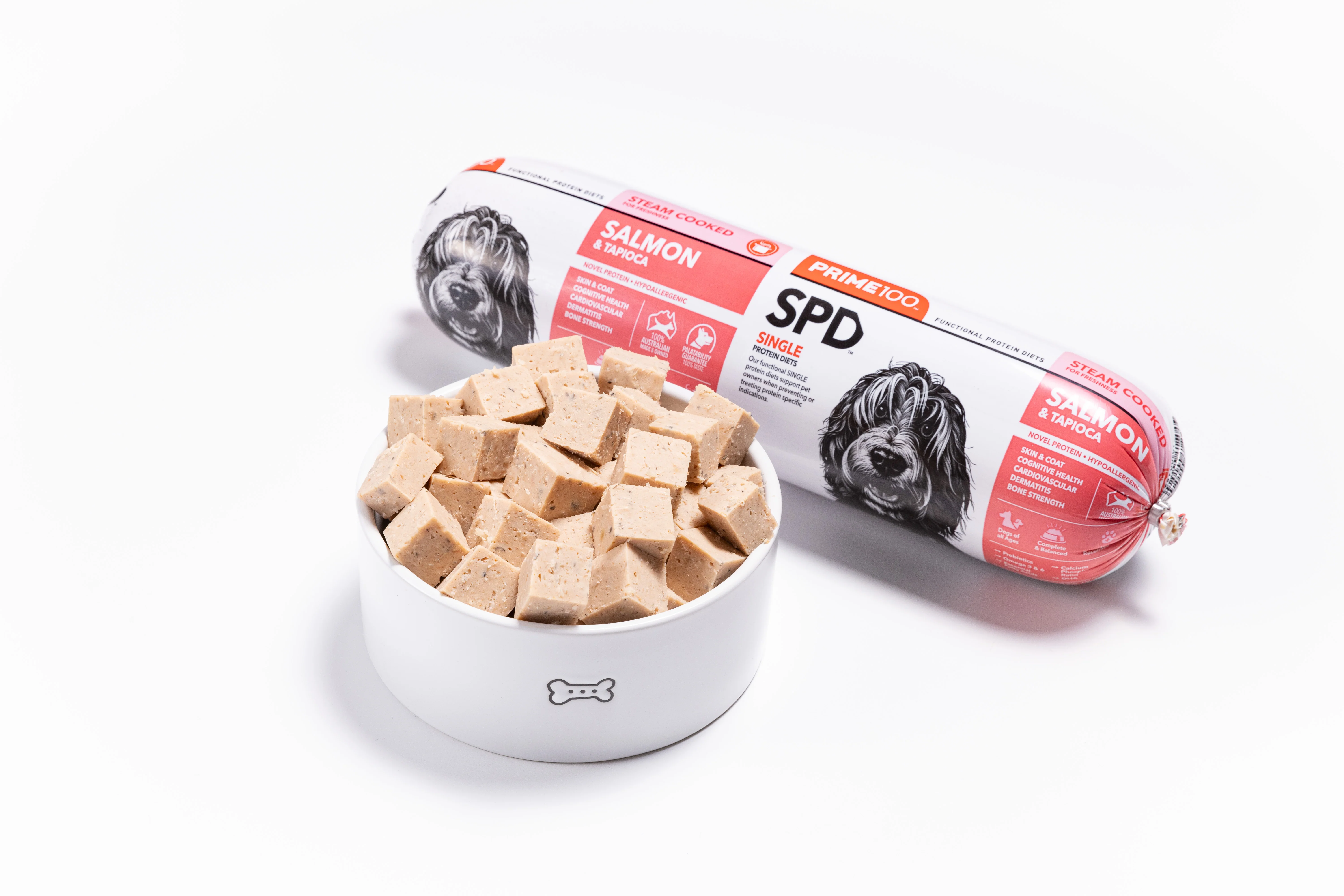 Prime 100 SPD Salmon & Tapioca Fresh Roll 2kg - Image 3