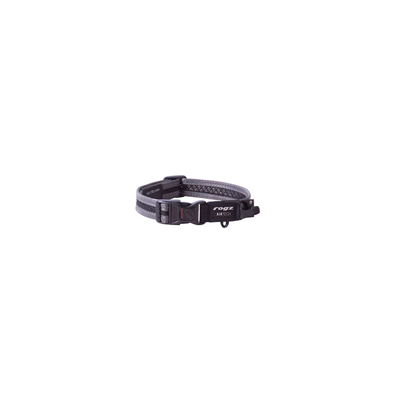 Rogz AirTech Classic Collar Platinum Grey - Image 3