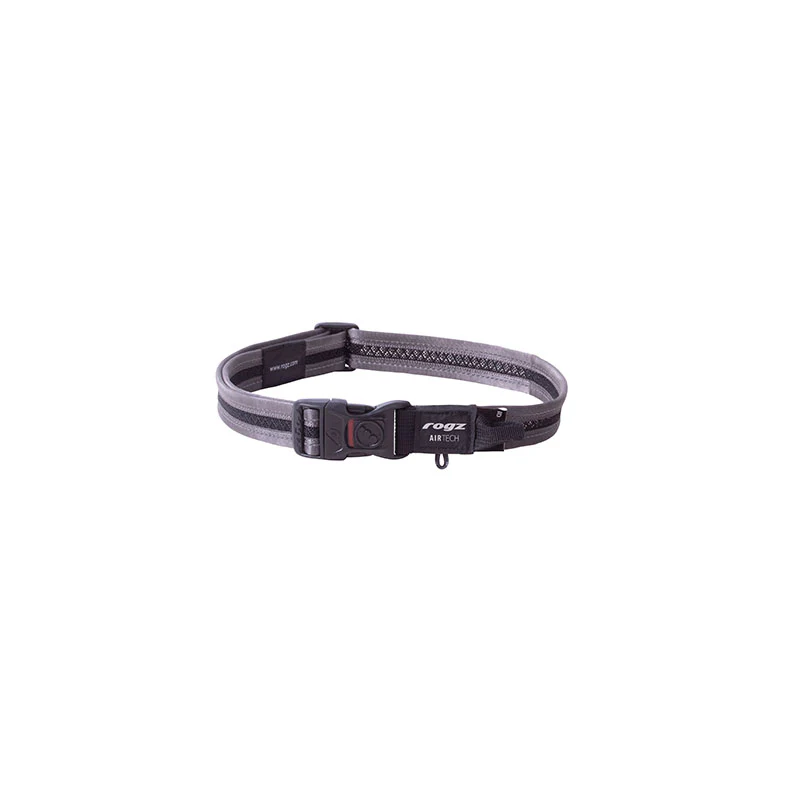 Rogz AirTech Classic Collar Platinum Grey - Image 5
