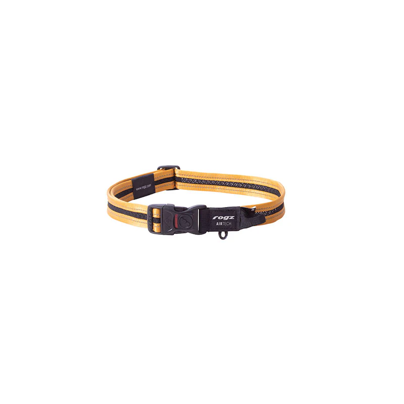 Rogz AirTech Classic Collar Burnt Ochre - Image 2