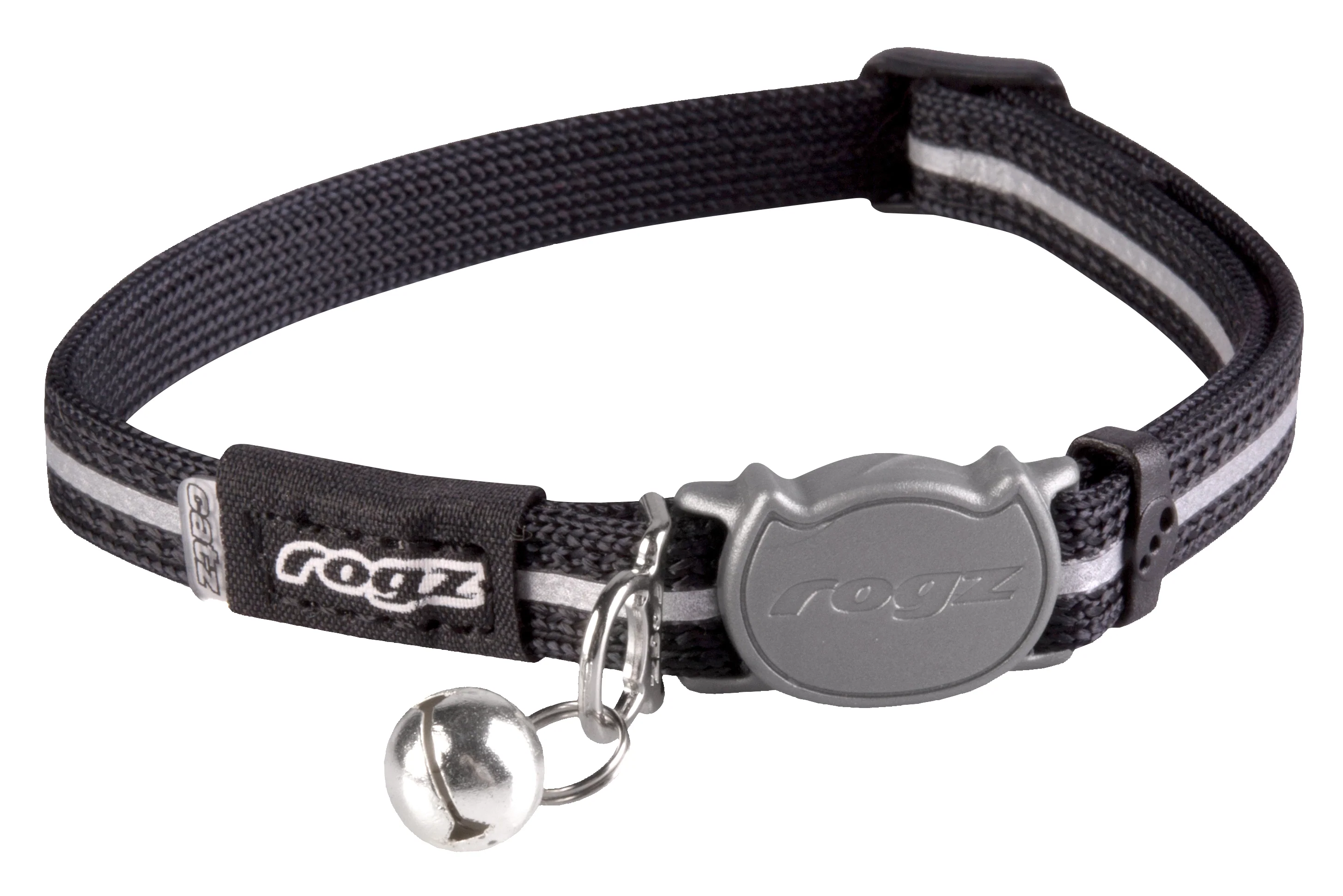 Rogz Alleycat Safeloc Collar Black - Image 3
