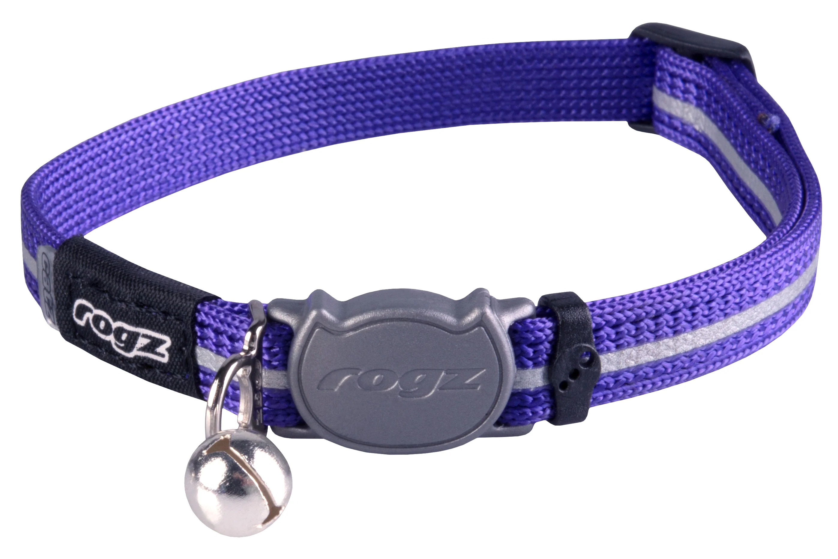 Rogz Alleycat Safeloc Collar Purple - Image 3