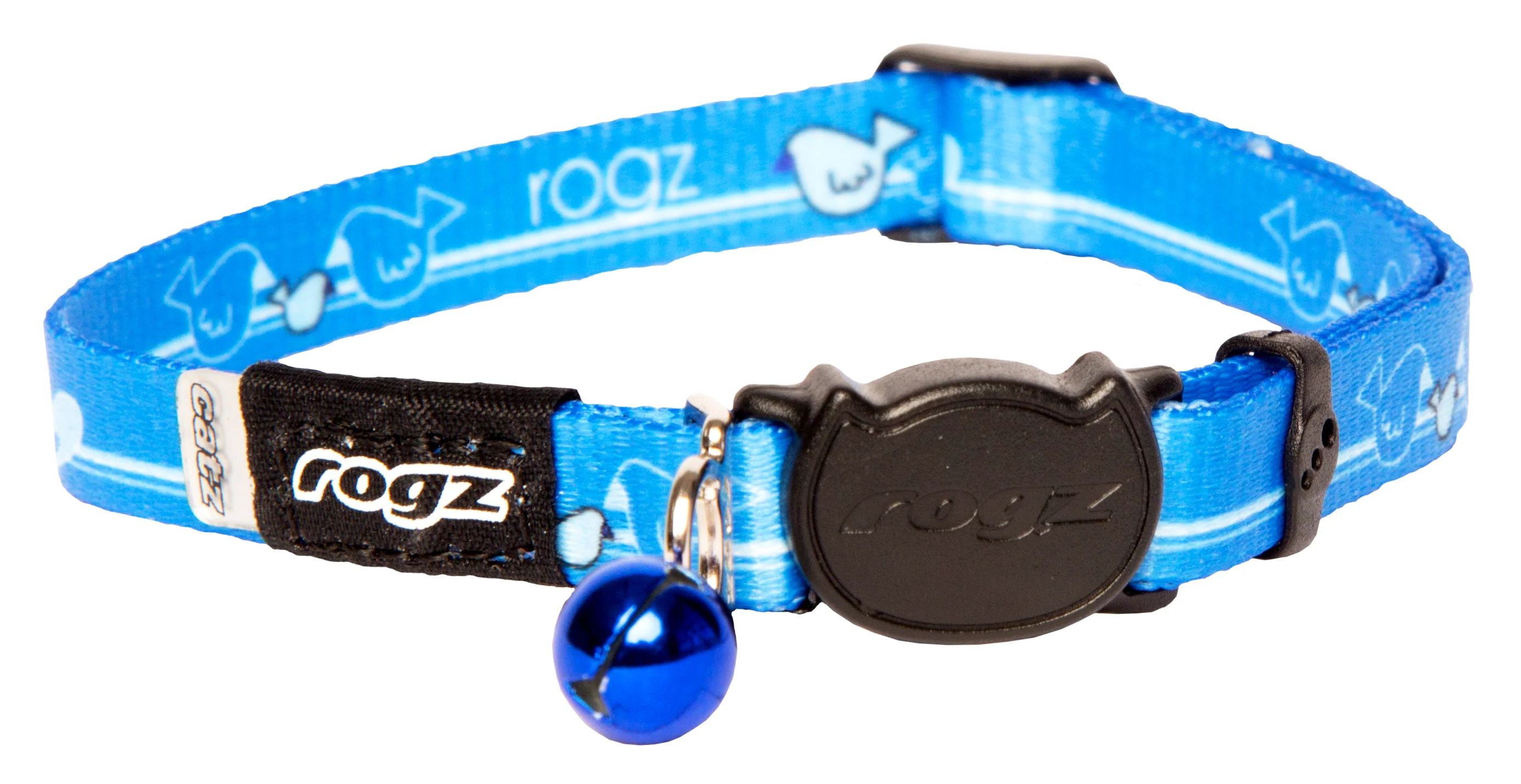 Rogz KiddyCat Safeloc Collar Royal Birds - Image 3