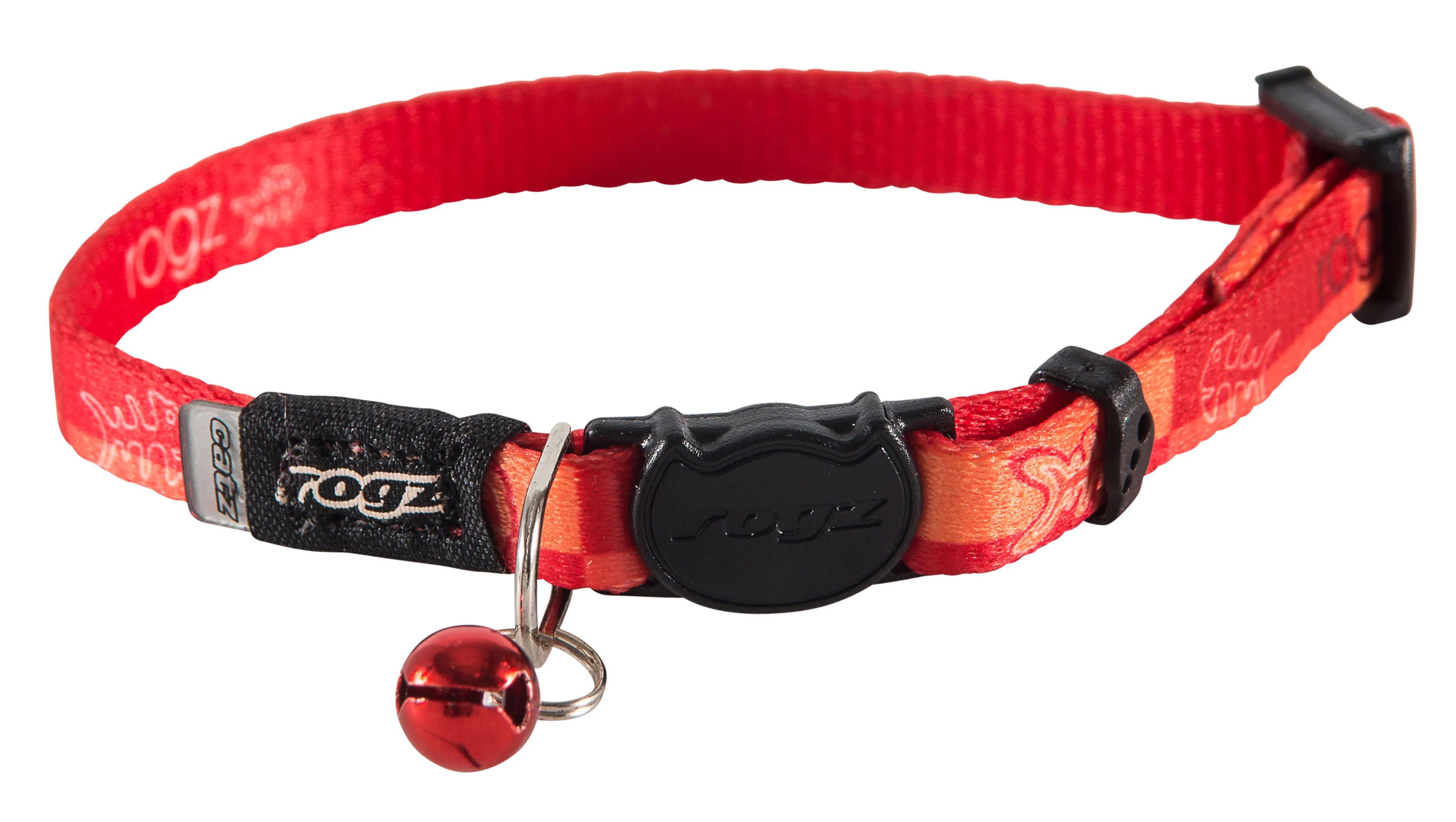 Rogz Kiddycat Safeloc Collar Tango Fish Bones - Image 3