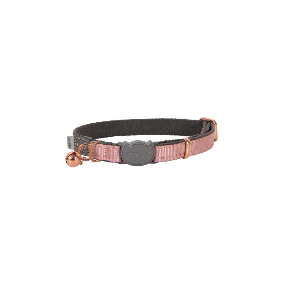 Rogz Urbancat Safety Release Cat Collar Pink Blush